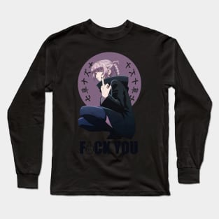 Call Of The Night Nazuna Middle Finger Long Sleeve T-Shirt